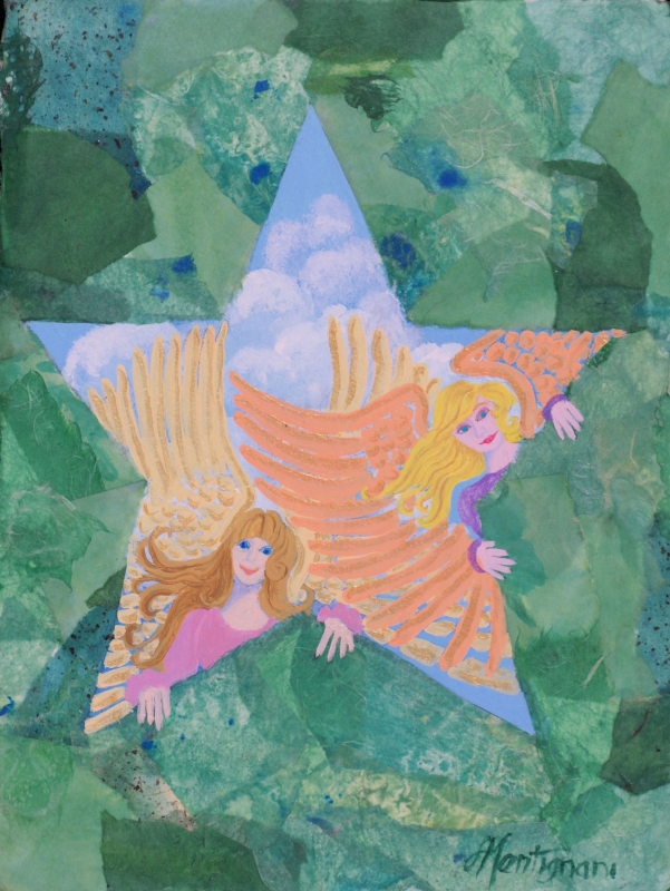 Texas Angels by artist Linda Montignani